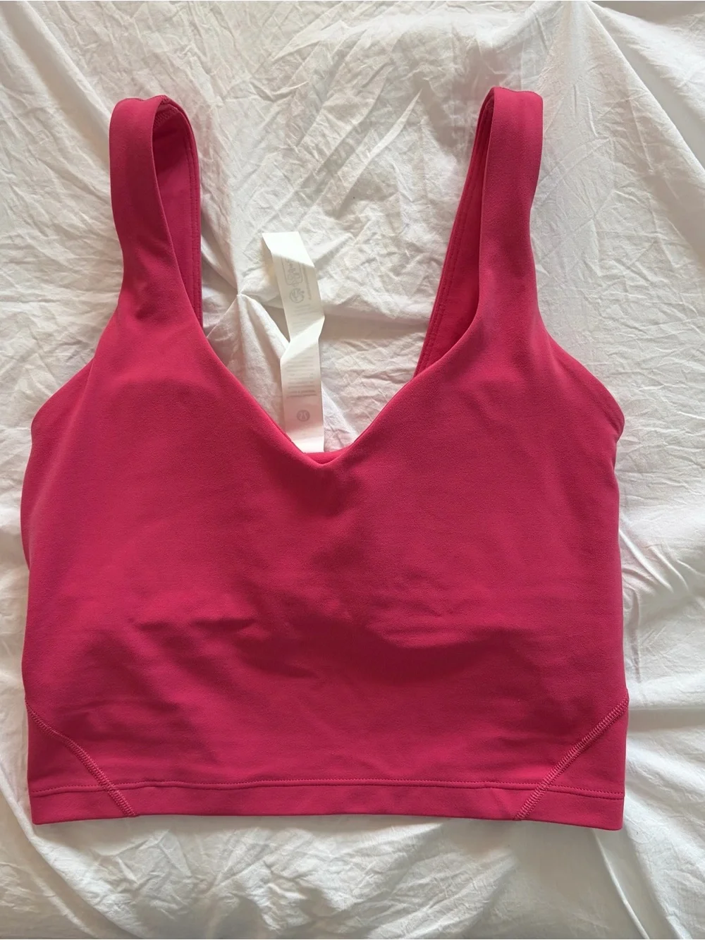 lululemon align tank top *light support, A/B cup | raspberry coulis | size 2